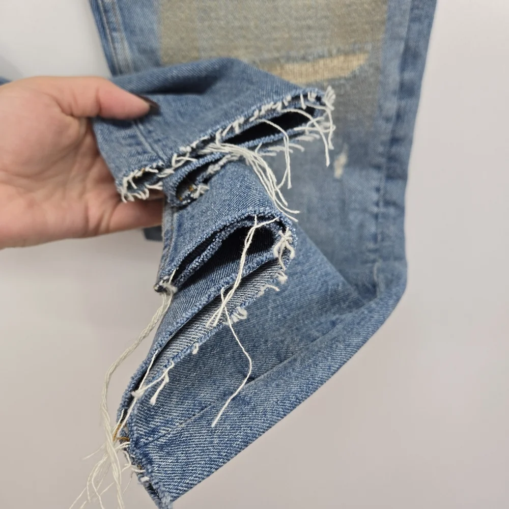 FREE PEOPLE  We The Free Vixen Cigarette Denim Jeans Vintage Indigo 30 NWT‎ rare